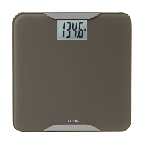 DIG GLS BATH SCALE TAUPE